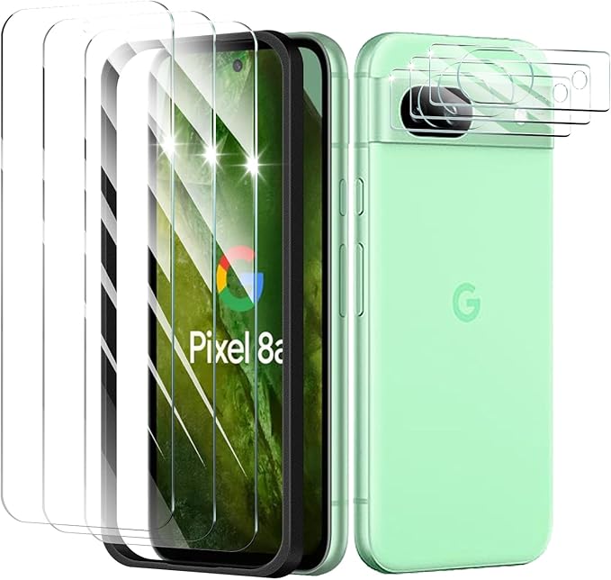3+3+1-Pack, Screen Protector and Camera Lens Protector by ScreenProtectorCase