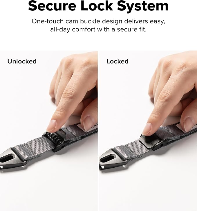 Ringke Cam Buckle Hand Strap Secure Anti-Theft, Anti-Drop Phone Strap - Image 4
