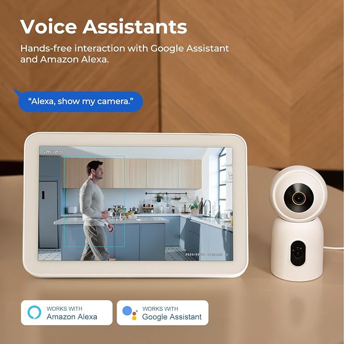 IMILAB 3K+3K Security Camera Indoor, Dual Lens Pet/Dog/Baby Camera - Image 9