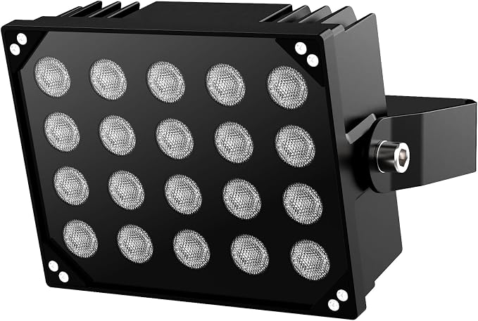 Univivi IR Illuminators 20 LEDs 850nm Long Range Illuminator 90 Degree Wide - Image 7