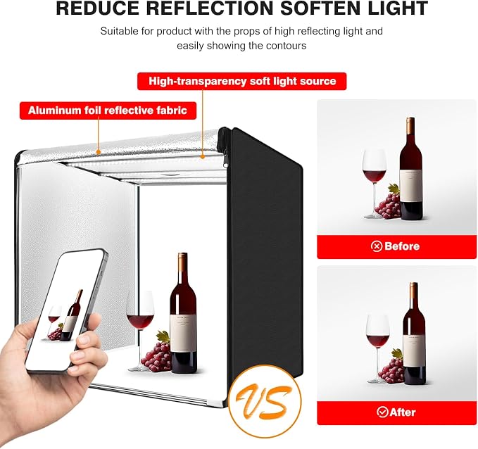 Photo Light Box, 39 inch Photography Light Box - Image 5