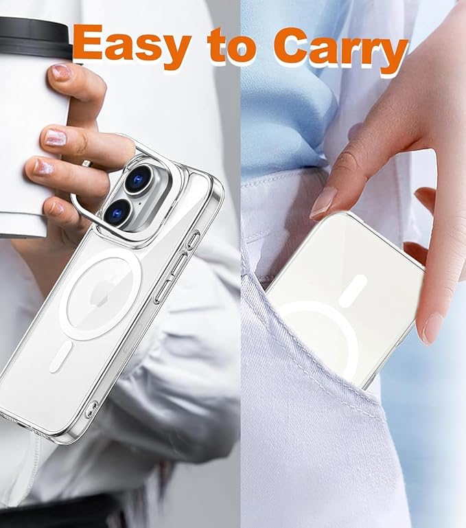 for iPhone 17 Pro Case Clear, Magnetic iPhone 17Pro Case - Image 6