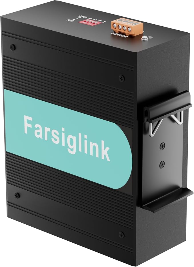 8-Port Industrial Gigabit DIN-Rail Mini Switch, 2 Gigabit Uplink Port, 16Gbps - Image 9