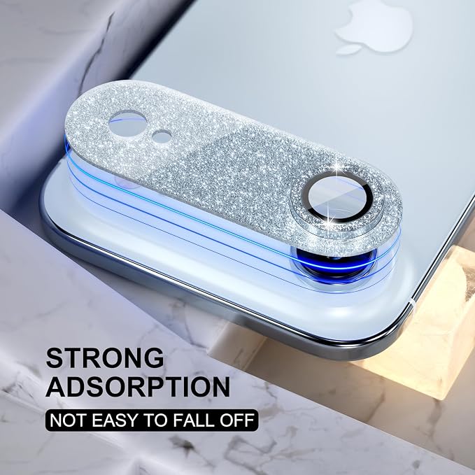 Choiche Compatible for iPhone 17 Air Camera Lens Protector, Bling Camera Cover - Image 5