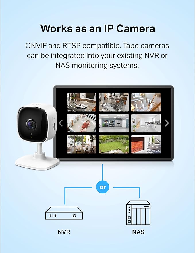 Tapo 2K Indoor Wired Security Camera - Image 6