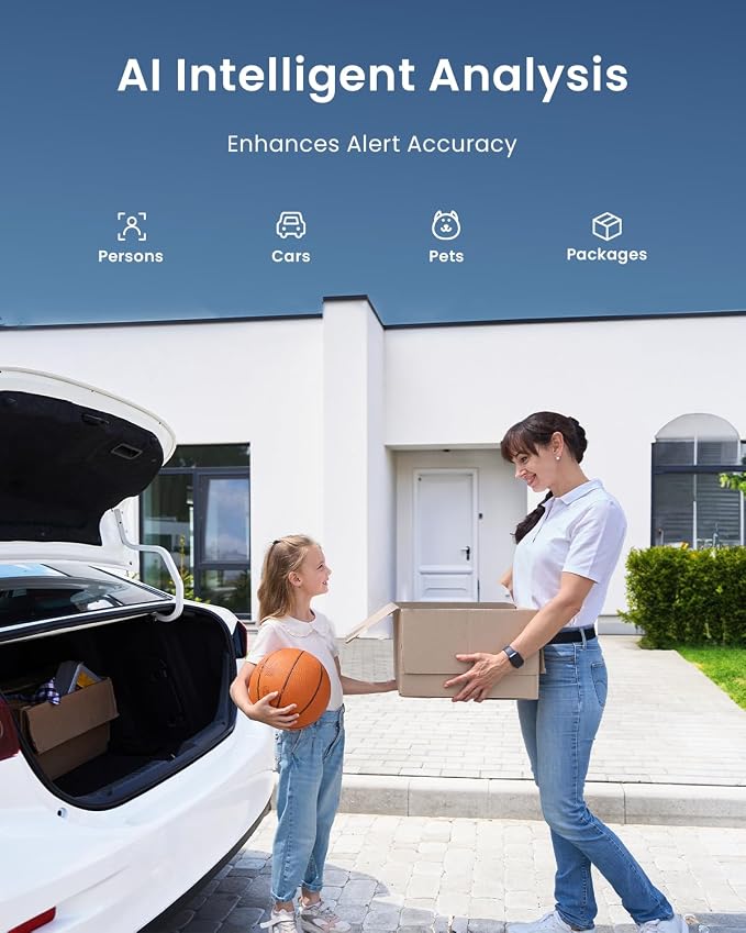 ieGeek Security Cameras Wireless Outdoor Pan Rotating 180° Home Security Cameras - Image 5