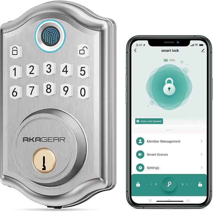 AkaGear Keyless Entry Door Lock by AKAGEAR