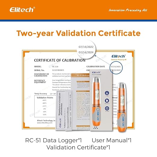 Elitech RC-51H USB Temperature Data Logger Reusable Digital Recorder Medical - Image 8
