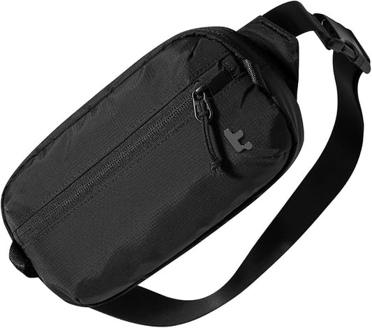 tomtoc 1.5L Sling Bag with RFID Blocking, Crossbody Bag Minimalist Chest by tomtoc