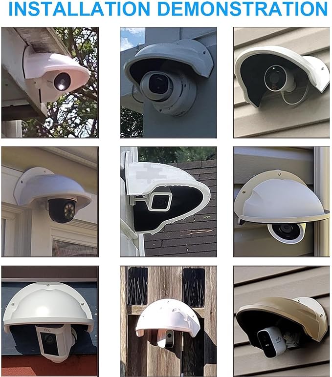 Universal Sun Rain Shade Camera Cover Shield - Image 2