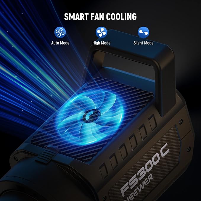 NEEWER 300W RGB LED Video Light APP/2.4G Control 17 Effects, 2500-7500K - Image 8