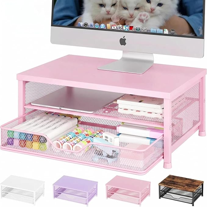 OPNICE Computer Monitor Stand Riser, Desk Organizer by OPNICE