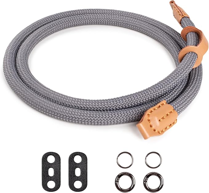VOVMOEYA Nylon Braided Camera Rope Strap, Camera Neck Shoulder Strap - Image 2