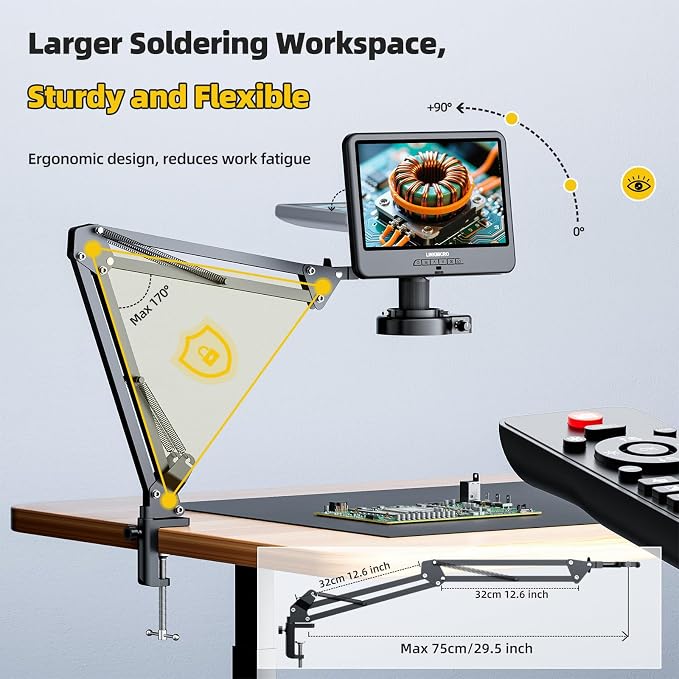 LM109A 10.1'' Digital Microscope - Image 3
