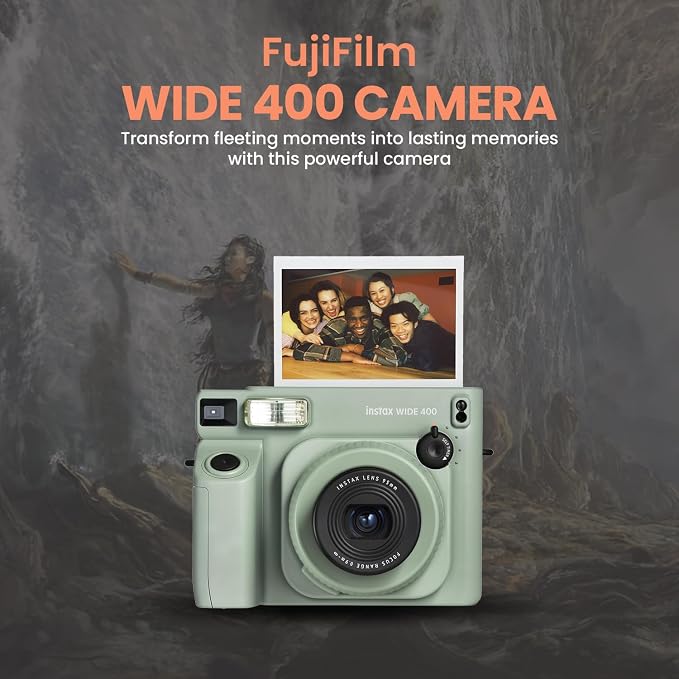 FujiFilm Instax Wide 400 Instant Camera Bundle - Image 2