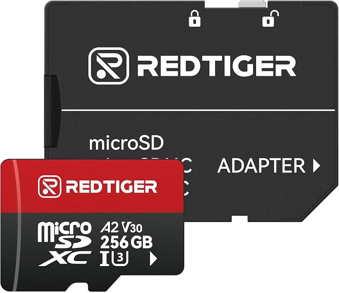REDTIGER High Speed 256GB Micro SD Card - Image 2