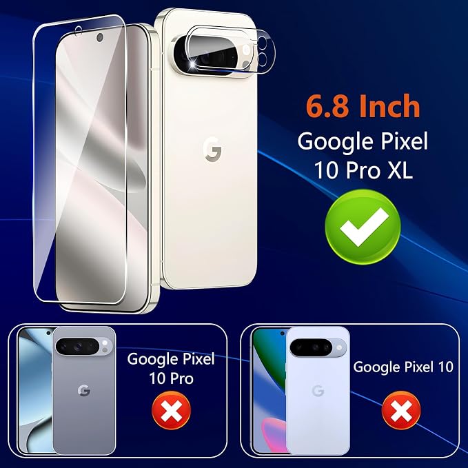 Glass Screen Protector for Google Pixel 10 Pro XL - Image 2