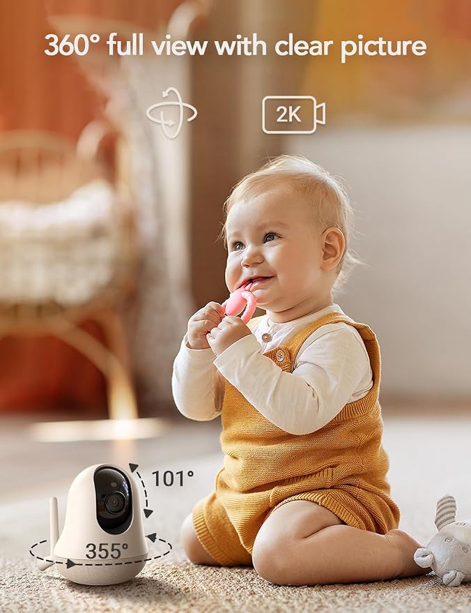 nooie 2K Smart WiFi Baby Monitor - Image 5