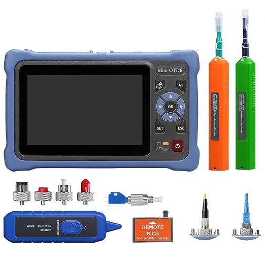 OTDR A-800U UPC Interface 12 in 1 Function 1310 1550 Fiber Optic Tester by BAOSHLA