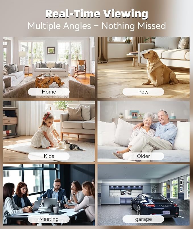 1080P HD Wireless WiFi Camera Smoke Detector - Image 9