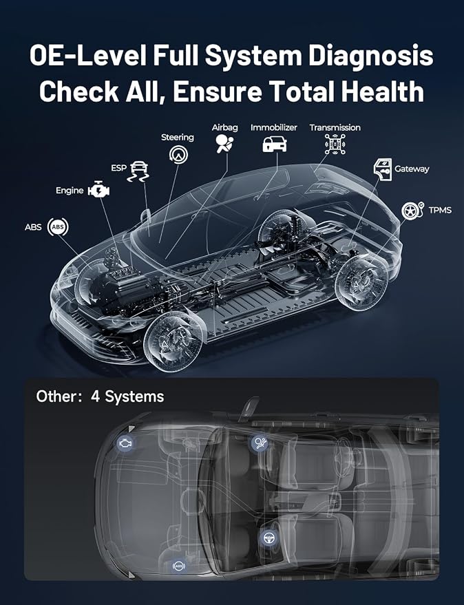 TOPDON TopScan Lite OBD2 Bluetooth Scanner, Bi-Directional All System - Image 9