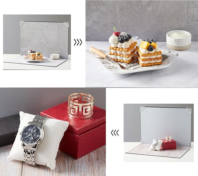 BYSTONE Small Size Photography Backdrops Kit:8Pcs 16 Patterns Small Product - Image 7