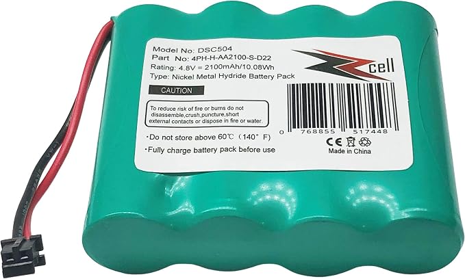 ZZcell® Battery Replacement for DSC WTK5504 Wireless keypad WS4920HE Wireless by ZZcell