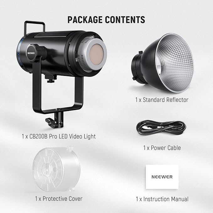 NEEWER 210W COB LED Video Light - Image 9