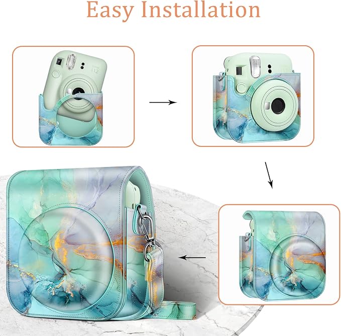 Fintie Protective Case for Fujifilm Instax Mini 12 Instant Camera - Image 8