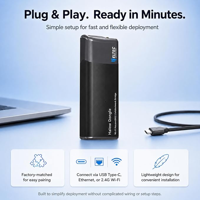 WiFi HaLow, Wireless Bridge 802.11ah Wi-Fi HaLow Dongle Point-to-Point Long - Image 6