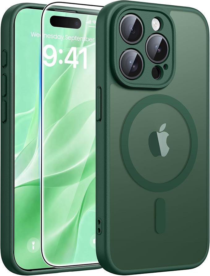 FNTCASE for iPhone 15 Pro Case: Translucent Matte Cases by FNTCASE