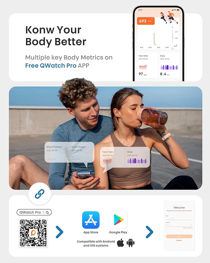 Smart Bracelet, Health Fitness & Activity Tracker - Image 4