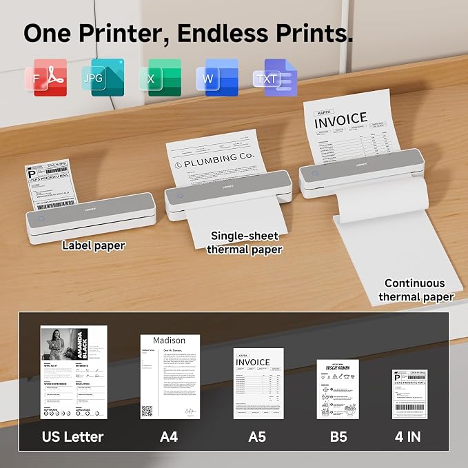 HPRT MT610 Pro Portable Printer Wireless - Image 2