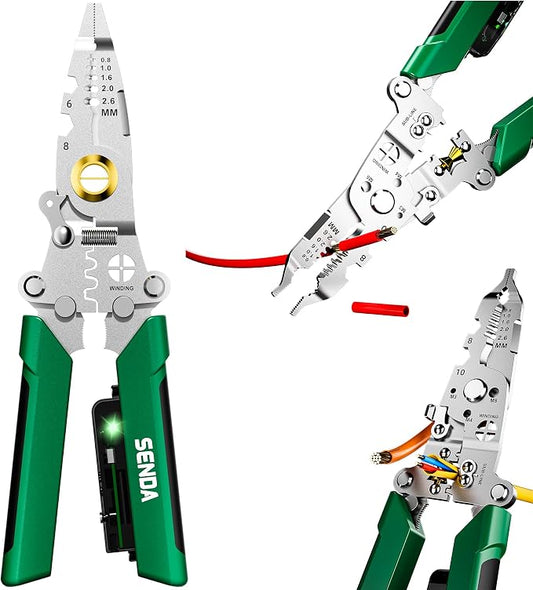 12 in 1 Foldable Wire Stripper by SENDA