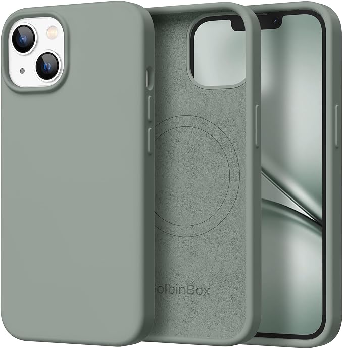 GolbinBox Magnetic for iPhone 13 Case & iPhone 14 Case, Compatible by GolbinBox