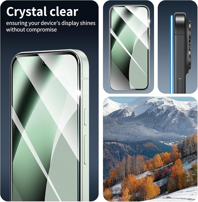 3+3+1-Pack, Screen Protector and Camera Lens Protector - Image 8