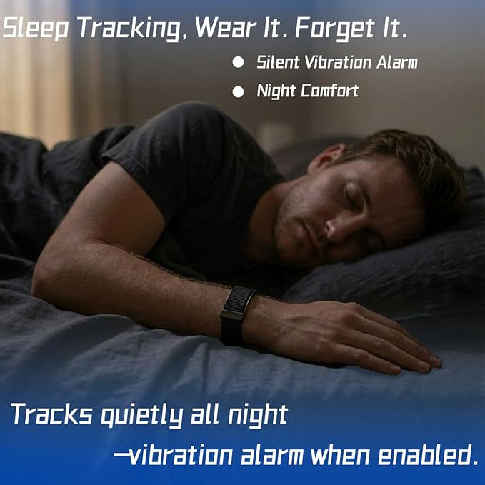 Smart Bracelet, Health and Fitness Tracker, 24/7 Heart Monitor & Sleep Tracker - Image 3