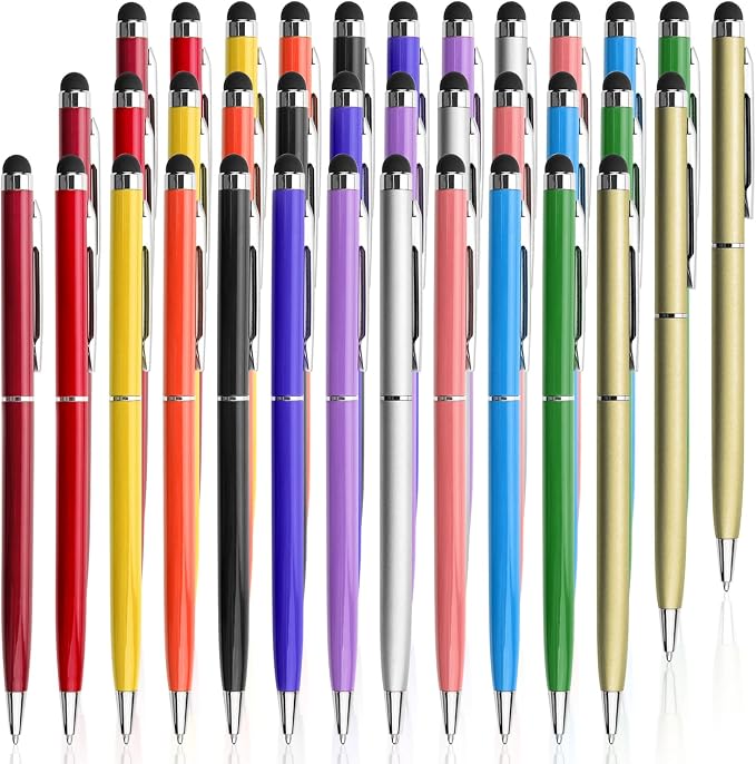 innhom 36 Pack Stylus Pens for Touch Screens Stylus Pen for iPad 2 in 1 by innhom