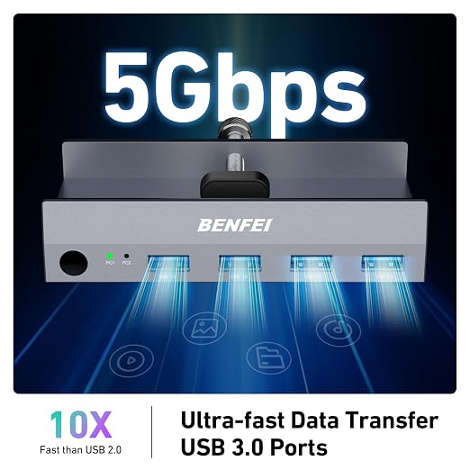 BENFEI USB 3.0 HDMI KVM Switch - Image 5