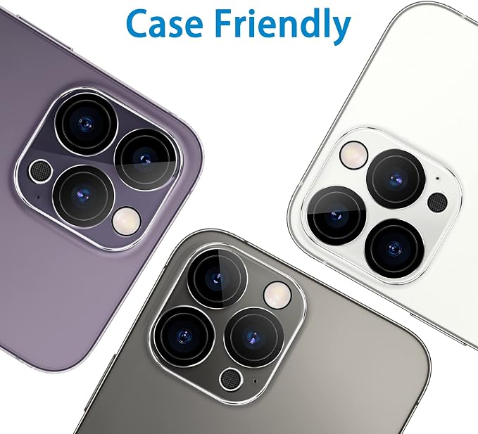 Dengduoduo 3 Pack Tempered Glass Camera Lens Protector - Image 7
