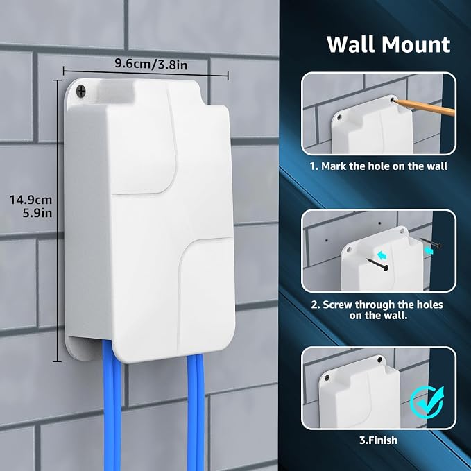 YuanLey Outdoor Gigabit PoE Extender 1 in 3 Out, 802.3af/at 4 Port PoE Repeater - Image 5