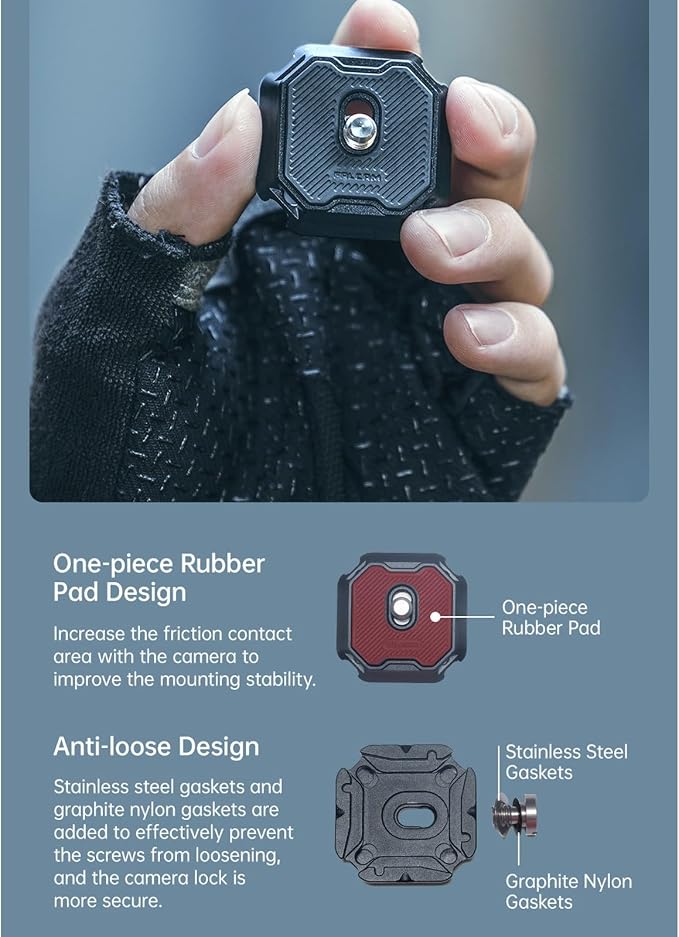 EACHSHOT FALCAM F38 Quick Release Backpack Clip Mount - Image 5
