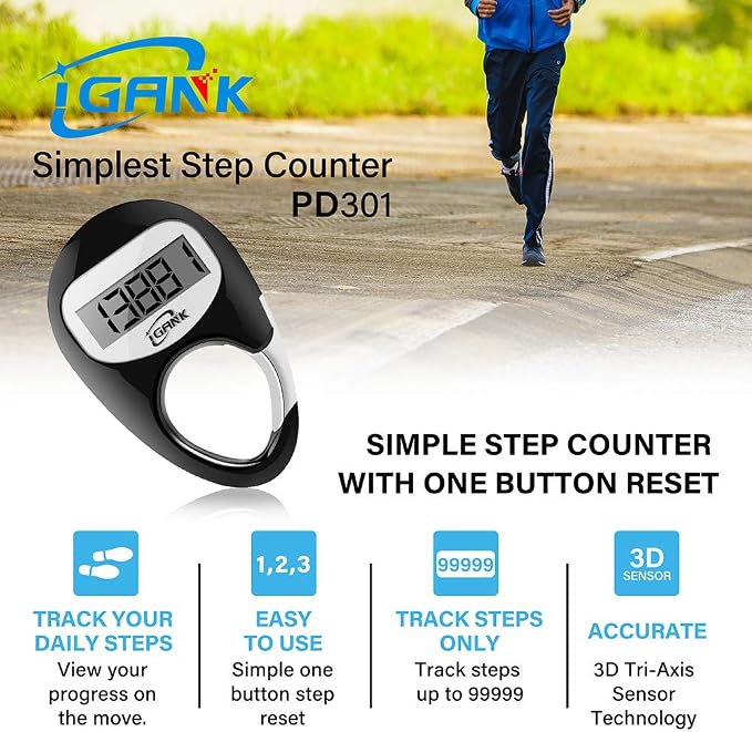 Simple Walking Pedometer 3D Step Counter - Image 2