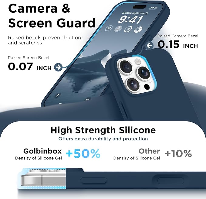 GolbinBox Magnetic for iPhone 16 Pro Case, Compatible - Image 5