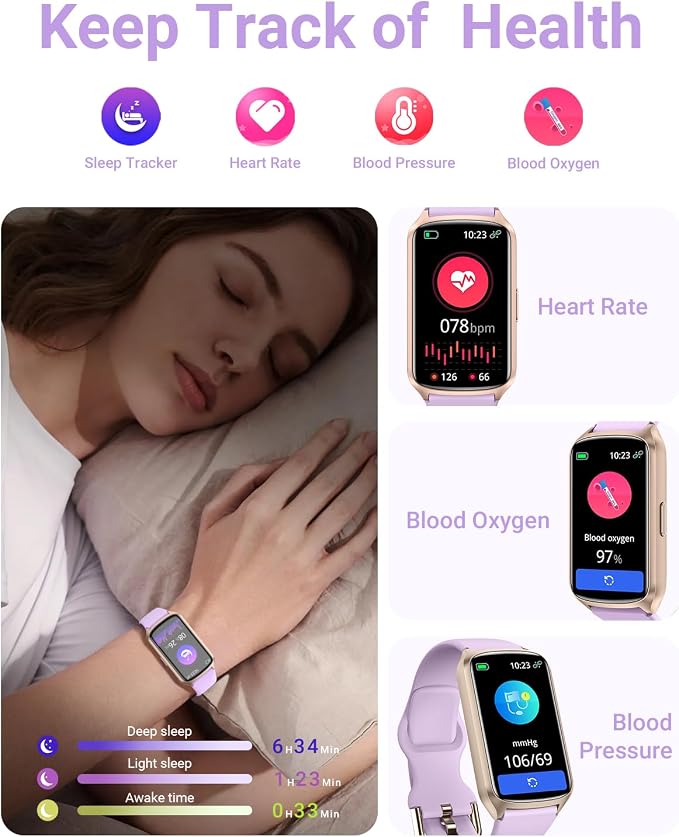 Amzhero Health Fitness Tracker - Image 4