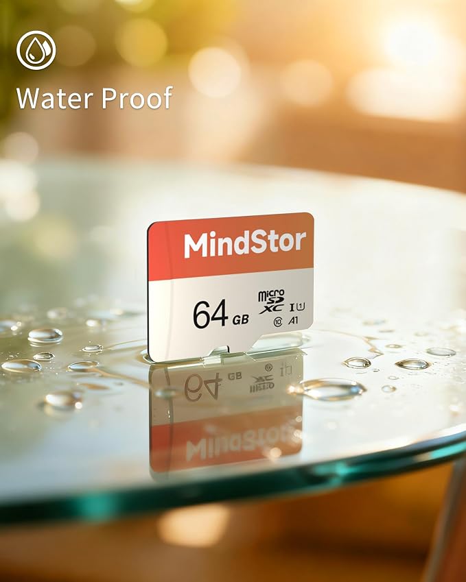 Micro SDXC 64GB Memory Card, MindStor 90MB/s Read Speed TF Card - Image 6