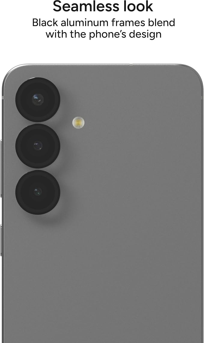 ZAGG Glass Elite Anti-Reflective Samsung Galaxy S25 Camera Lens Protector – - Image 5