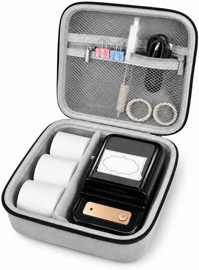 ALKOO Case Compatible with NIIMBOT B21 / Pro / B1 Label Maker Wireless Thermal by ALKOO