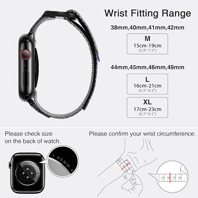 Nereides Compatible with Apple Watch Series 11 Band Series - Image 5
