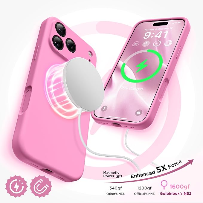 GolbinBox Magnetic for iPhone 17 Pro Case, Compatible - Image 3